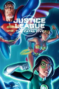 Poster to the movie "Justice League vs. the Fatal Five" #263821