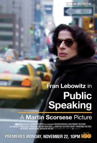 Poster to the movie "Public Speaking" #624156