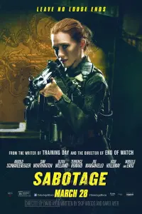 Poster to the movie "Sabotage" #337048