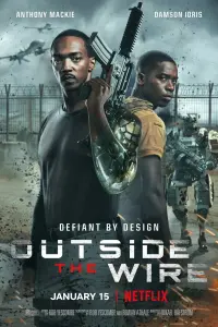 Poster to the movie "Outside the Wire" #82026