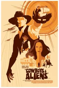 Poster to the movie "Cowboys & Aliens" #68554