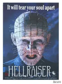 Poster to the movie "Hellraiser" #256156