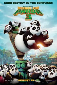 Poster to the movie "Kung Fu Panda 3" #37383