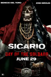 Poster to the movie "Sicario: Day of the Soldado" #29845