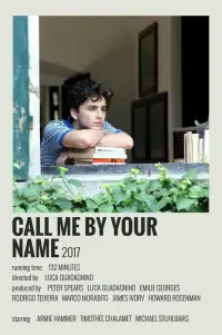 Poster to the movie "Call Me by Your Name" #37215