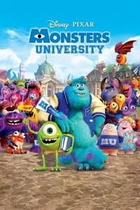 Poster to the movie "Monsters University" #40898