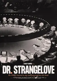 Poster to the movie "Dr. Strangelove or: How I Learned to Stop Worrying and Love the Bomb" #85429