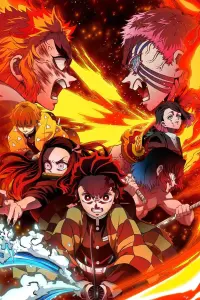 Poster to the movie "Demon Slayer -Kimetsu no Yaiba- The Movie: Mugen Train" #169440