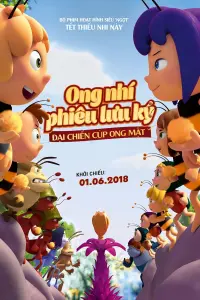 Poster to the movie "Maya the Bee: The Honey Games" #475054