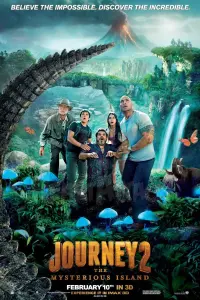 Poster to the movie "Journey 2: The Mysterious Island" #37516