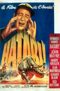 Poster to the movie "Hatari!" #659739