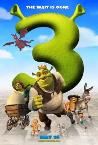 Poster to the movie "Shrek the Third" #18620