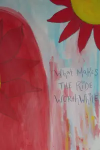 Poster to the movie "What Makes the Ride Worthwhile" #463990