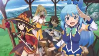 Backdrop to the movie "KONOSUBA – God