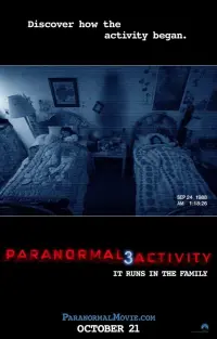 Poster to the movie "Paranormal Activity 3" #109691