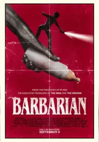 Poster to the movie "Barbarian" #617289