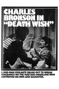 Poster to the movie "Death Wish" #254899