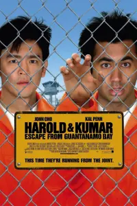 Poster to the movie "Harold & Kumar Escape from Guantanamo Bay" #87662