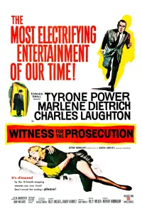 Poster to the movie "Witness for the Prosecution" #107904