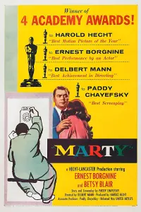 Poster to the movie "Marty" #212939