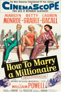 Poster to the movie "How to Marry a Millionaire" #142696