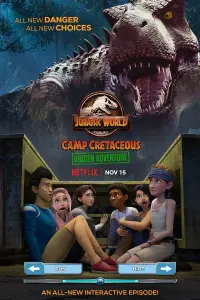 Poster to the movie "Jurassic World Camp Cretaceous: Hidden Adventure" #110930