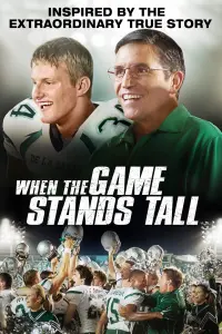 Poster to the movie "When the Game Stands Tall" #107890