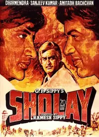 Poster to the movie "Sholay" #148705