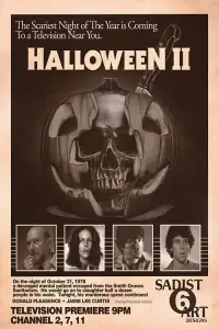 Poster to the movie "Halloween II" #70296