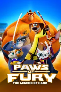 Poster to the movie "Paws of Fury: The Legend of Hank" #326408