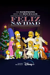 Poster to the movie "The Simpsons Meet the Bocellis in Feliz Navidad" #82495