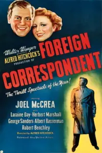 Poster to the movie "Foreign Correspondent" #249043