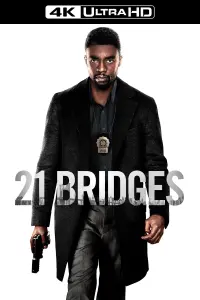 Poster to the movie "21 Bridges" #264892