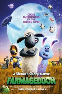 Poster to the movie "A Shaun the Sheep Movie: Farmageddon" #252042