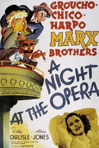 Poster to the movie "A Night at the Opera" #214921