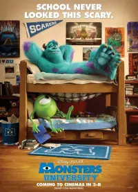 Poster to the movie "Monsters University" #40906