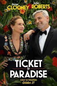 Poster to the movie "Ticket to Paradise" #278684