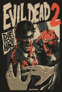 Poster to the movie "Evil Dead II" #207897