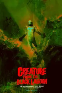 Poster to the movie "Creature from the Black Lagoon" #114622