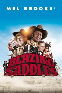 Poster to the movie "Blazing Saddles" #81110