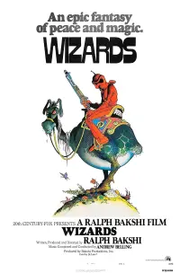 Poster to the movie "Wizards" #602291