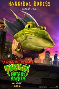 Poster to the movie "Teenage Mutant Ninja Turtles: Mutant Mayhem" #5280