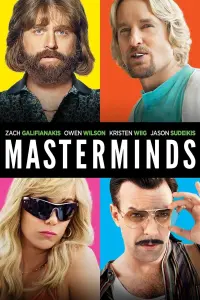 Poster to the movie "Masterminds" #127383