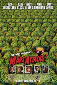 Poster to the movie "Mars Attacks!" #88648