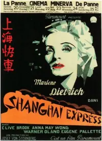 Poster to the movie "Shanghai Express" #545939