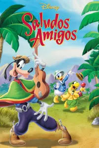 Poster to the movie "Saludos Amigos" #127935