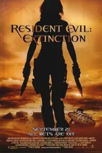 Poster to the movie "Resident Evil: Extinction" #292203