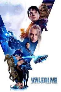 Poster to the movie "Valerian and the City of a Thousand Planets" #39783