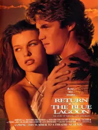 Poster to the movie "Return to the Blue Lagoon" #75235