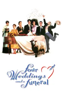 Poster to the movie "Four Weddings and a Funeral" #101657